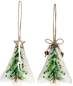 9365 HANGERS YULETIDE SURPRISE S/6